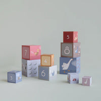 Stacking blocks Little Goose cardboard