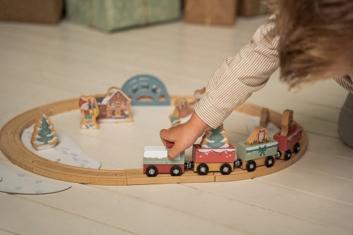 Wooden train track Christmas FSC