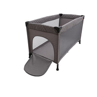 Travel cot with bag Grey