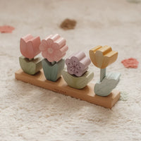 Stacking Puzzle Flowers - Fairy Garden