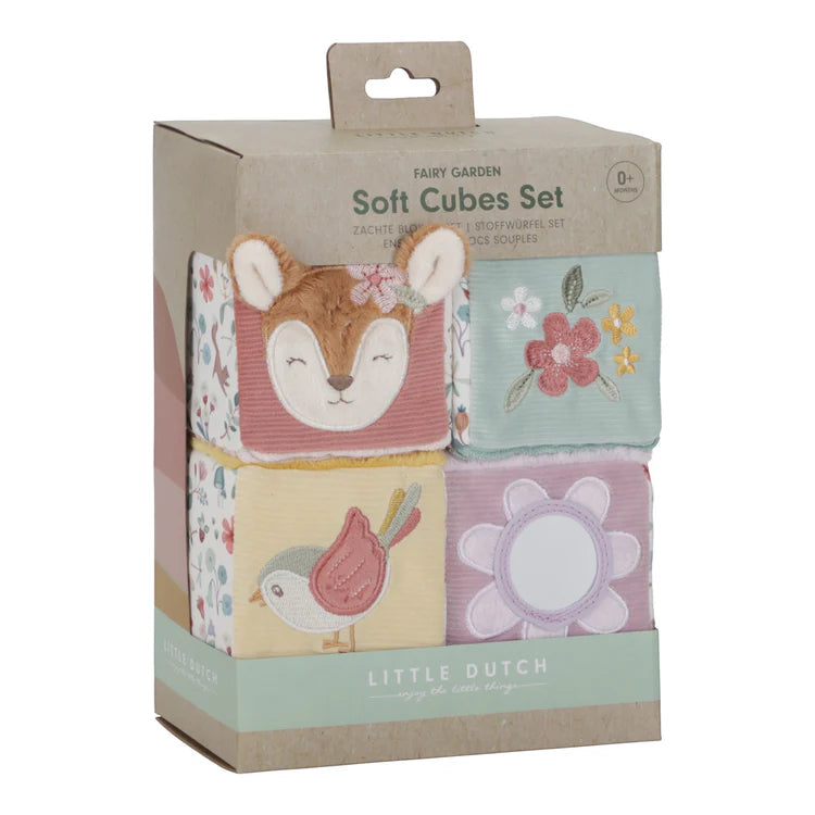 Set of soft cubes Fairy Garden