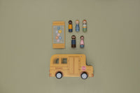 School Bus with Figures