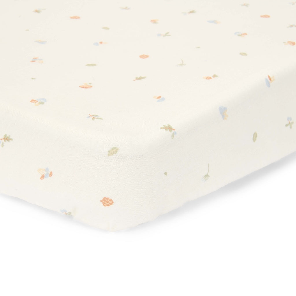 Fitted cot sheet Forest Treasures