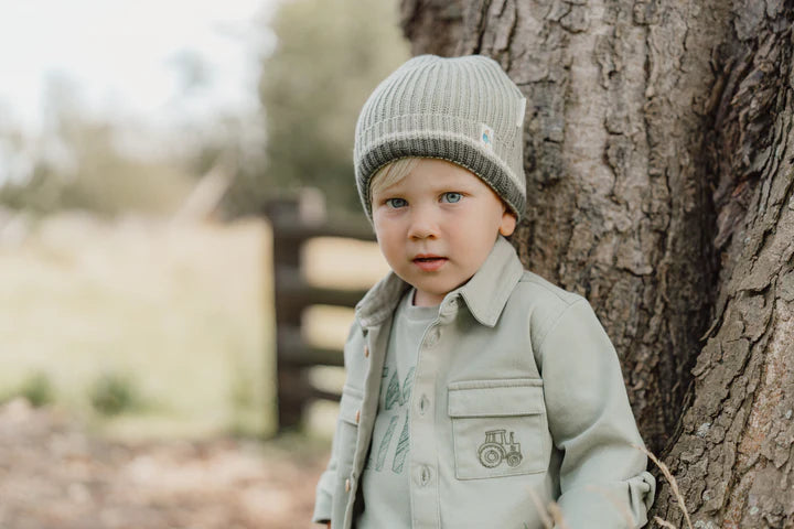 Knitted hat Green