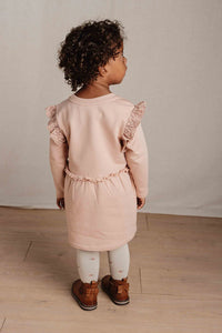 Dress long sleeves Soft Rose