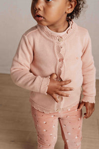 Knitted cardigan Soft Rose