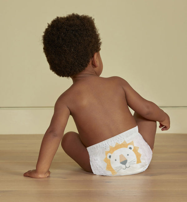 Eco Nappy pants, size 5 Zebra & Lion 12-17kg (20 pack)