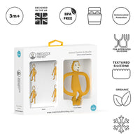 Ludo Lion Teether & Muslin Gift Set