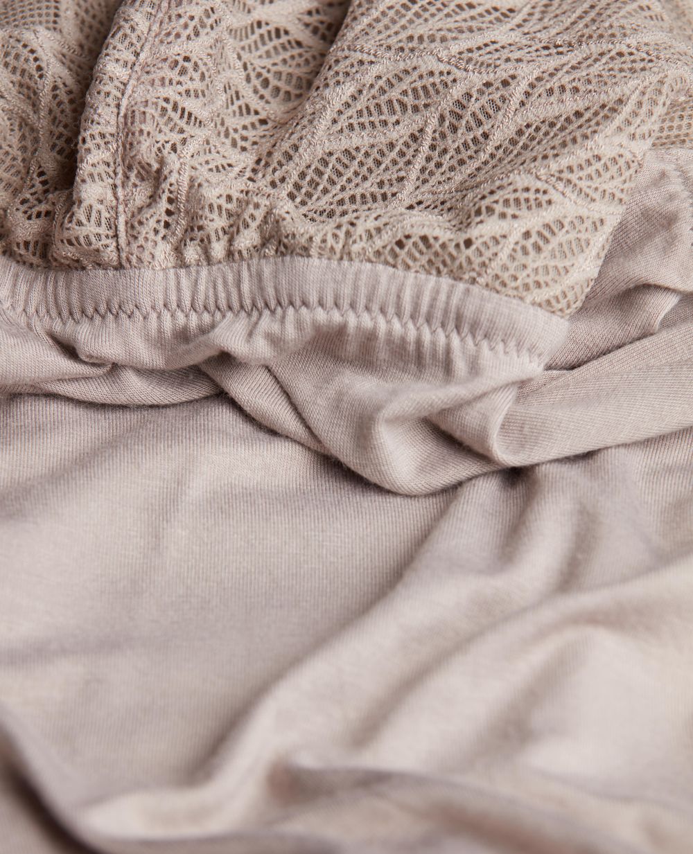 Maternity and nursing nightie Bliss taupe