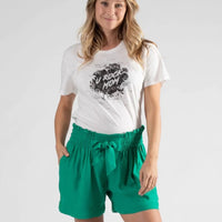 Pregnancy shorts Nubie green