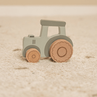 Wooden Tractor Little Farm