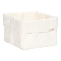 Storage basket small Pure Soft White