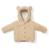 Teddy Jacket Baby Bunny Sand