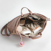 ELEN LUX Diaper Bag Camel Gold