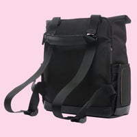 Quinn eco Convertible Backpack Black