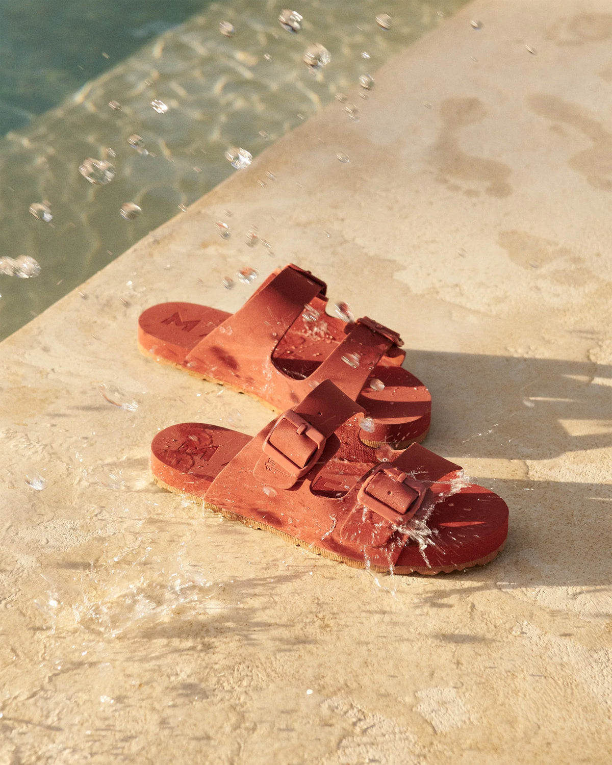 Eva Nordic Swim Sandals Honolulu Terracotta