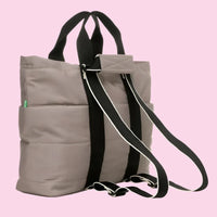 Sammi eco Convertible Backpack Taupe