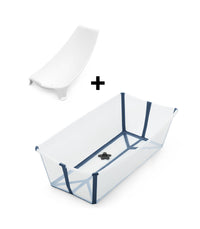 Bundle Stokke Flexi Bath XL Transparent Blue