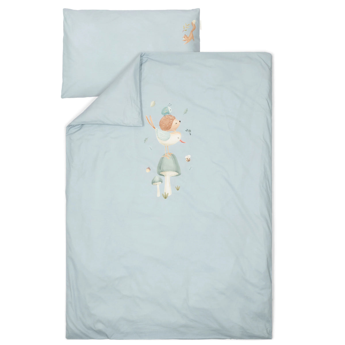 Cot duvet cover Denim Blue