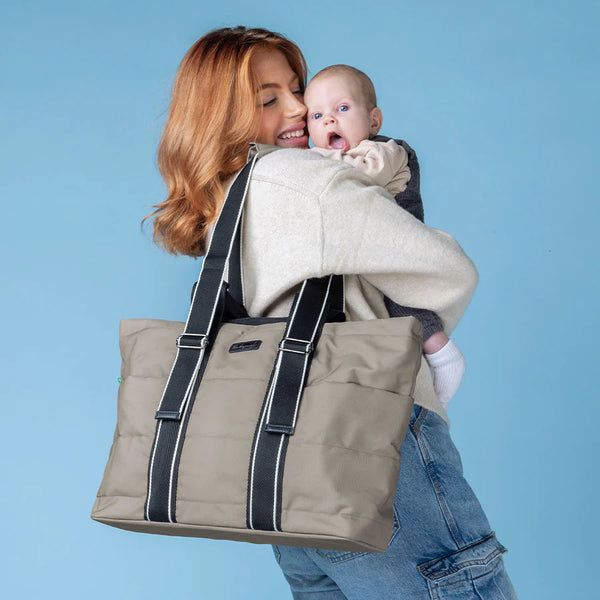 Sammi eco Convertible Backpack Taupe