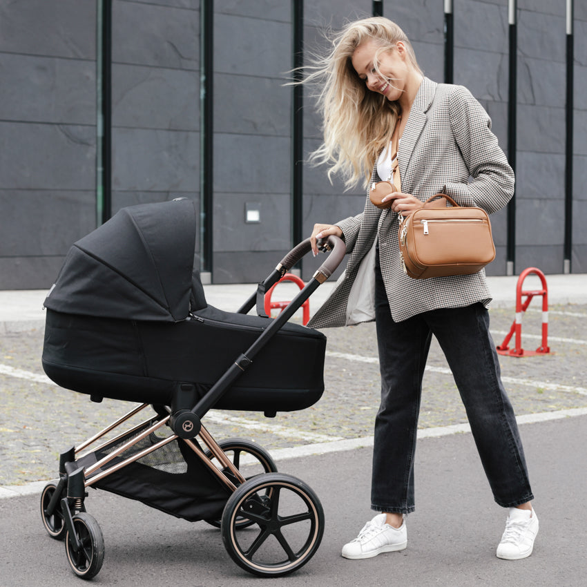 VERA  Stroller Organiser & Crossbody Bag Camel