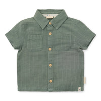 Short Sleeve Shirt Forest Green