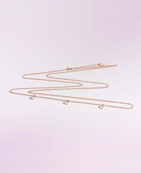 Rose gold chain for maternity bola