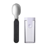 Folding spoon Ellipse - Nordic black