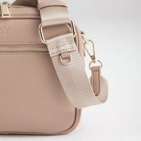 VERA Stroller organiser & Crossbody Bag Blush Beige