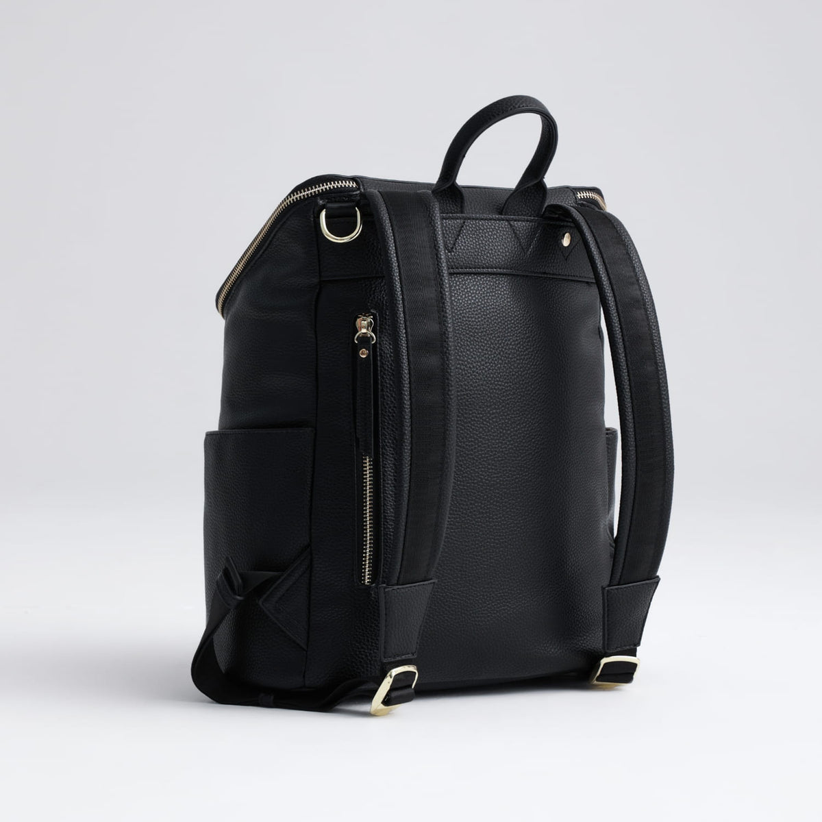 ROOMY Backpack Black/gun metal