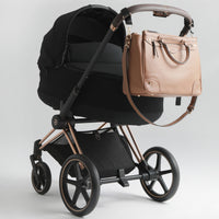 CARLA Camel Diaper Bag