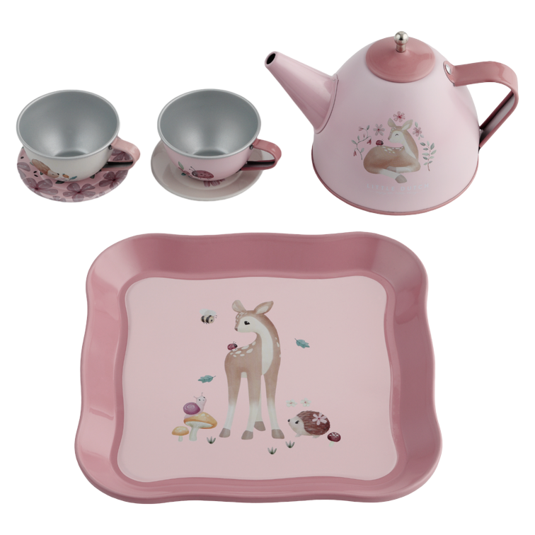 7-Piece Tea Set - Fairy Garden