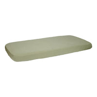 Fitted bassinet sheet Muslin Olive