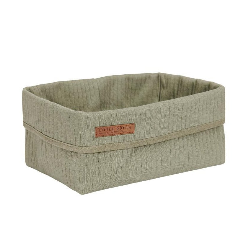 Storage Basket Large Pure Olive