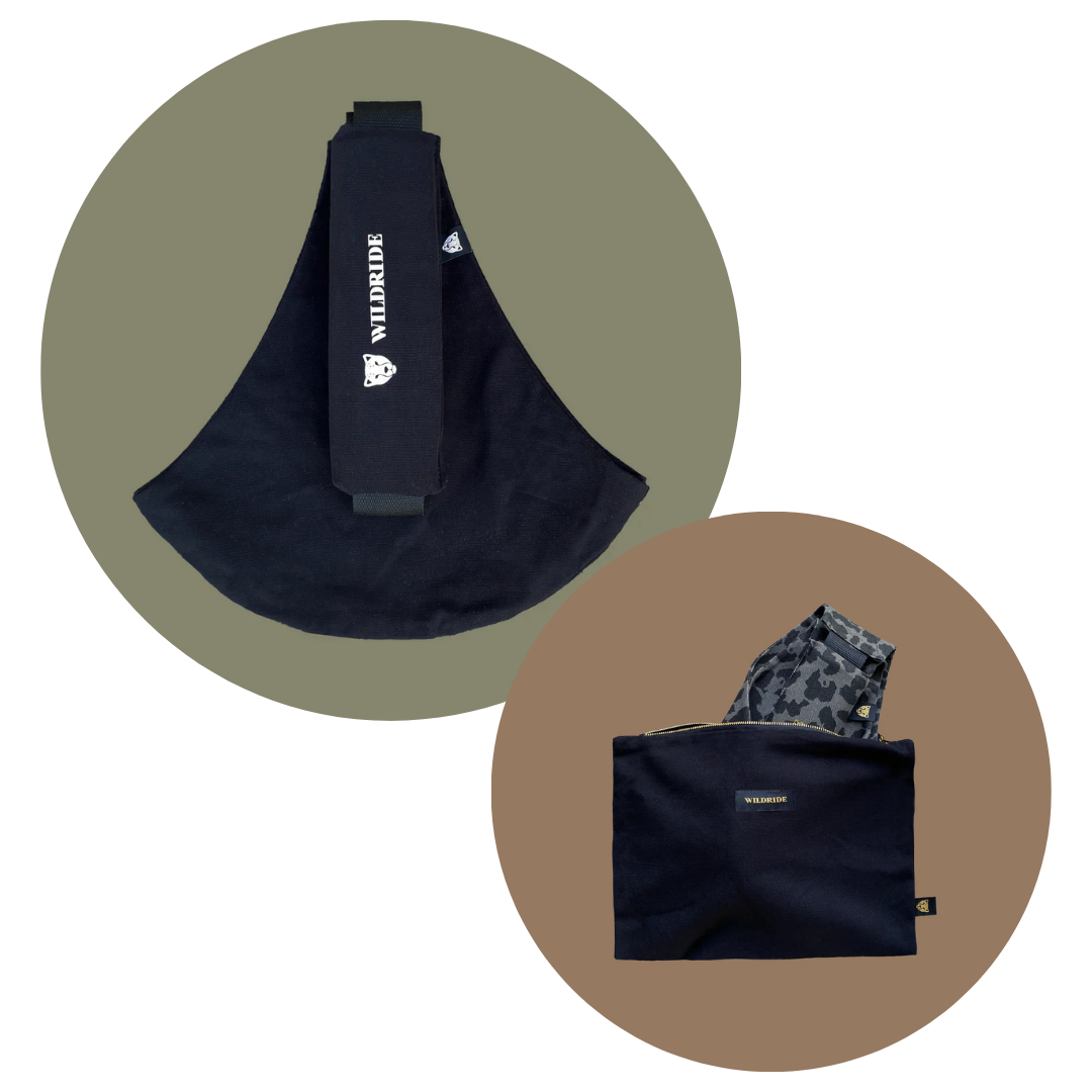 Black Carrier & Pouch Bundle