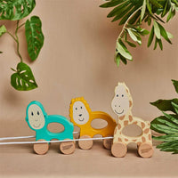 Matchstick Monkey Playtime Pull Along - Giraffe Gigi