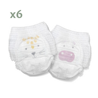 Eco Nappy pants, size 4 Hippo & Leopard 9-15kg