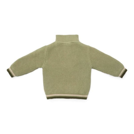 Knitted sweater Green