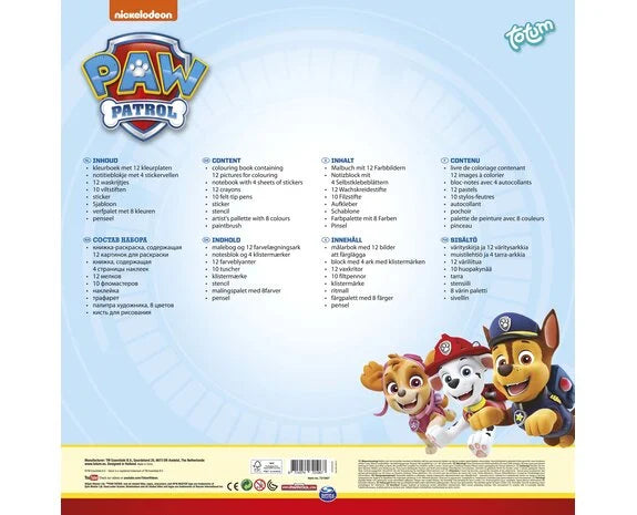 Totum Set creatie XL Paw Patrol