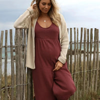 Canyon Plum Pregnancy and Nursing Suit