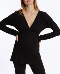 Maternity and Nursing Long Sleeve T-Shirt Louna