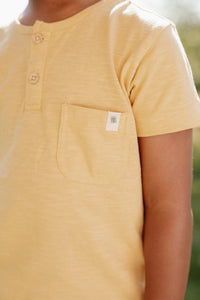 Short Sleeve T-Shirt Yellow