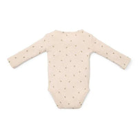 Long sleeve bodysuit overlap Green Leave