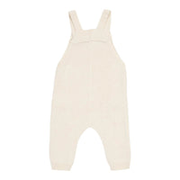 Knitted Dungarees Soft White