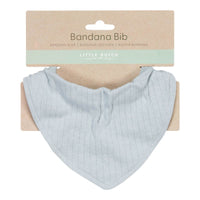 Bandana bib Pure Soft Blue