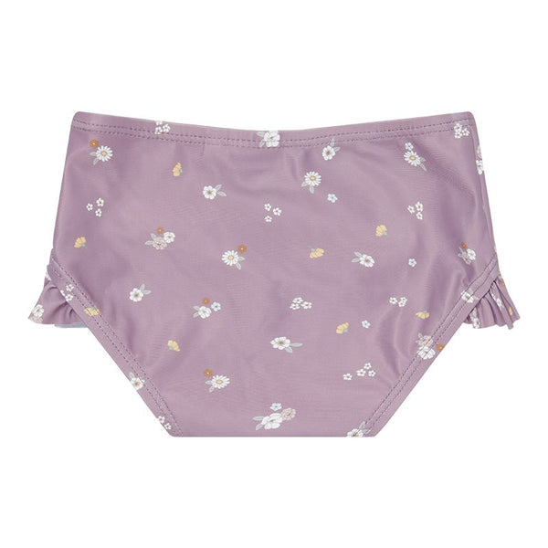 Swim pant ruffles Mauve Blossom