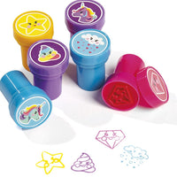 Totum Stamps Unicorn Junior 12 Pieces - self-inking