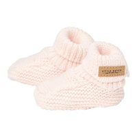 Knitted Baby Booties Pink