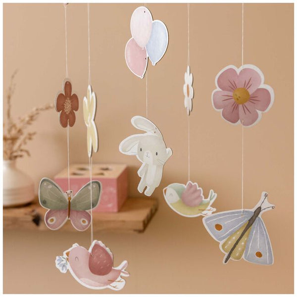 Deco mobile Flowers & Butterflies