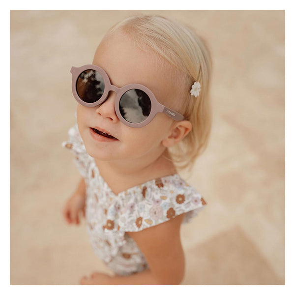 Child Sunglasses Round Shape Mauve